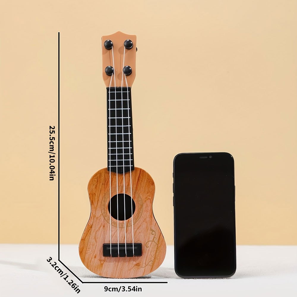 Ukulele Beginner Kit - Mainan Gitar Ukulele Klasik 4 Senar