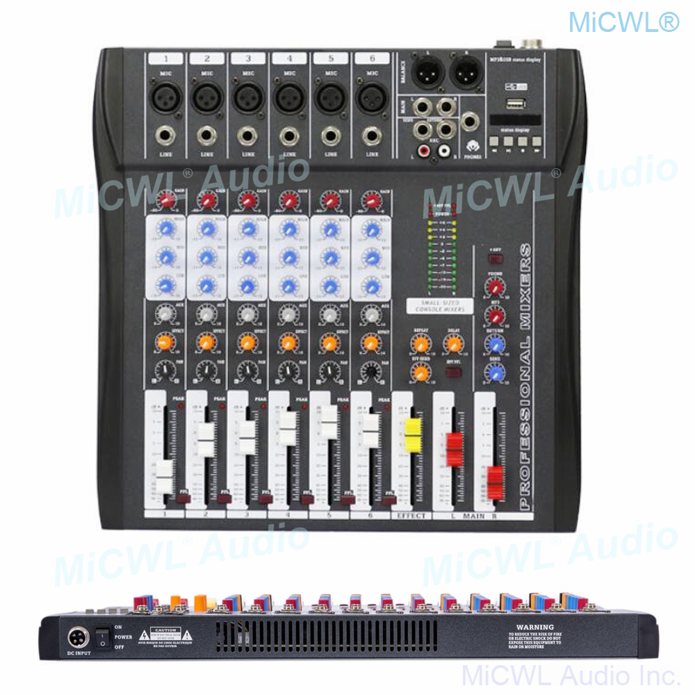 Audio Music Free Mp3 - Mixer Audio MiCWL 6 Channel Bluetooth