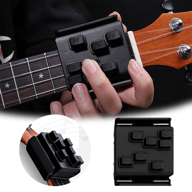 Ukulele Beginner Kit - Alat Penekan Akord Ukulele yang Disempurnakan