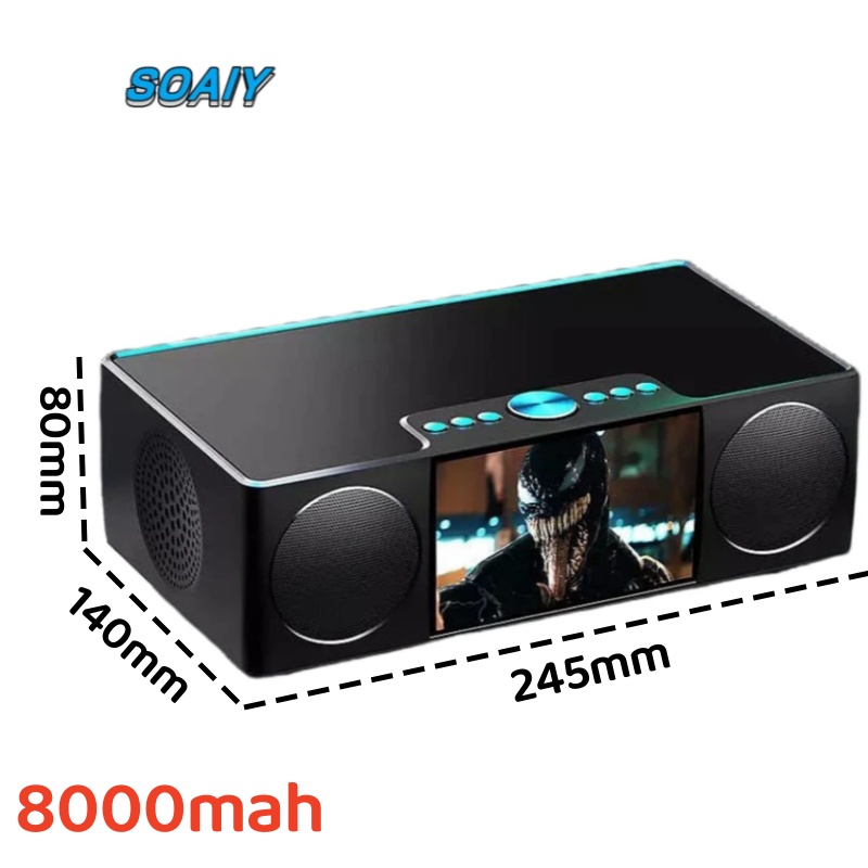 S99 pemutar Video portabel Blu - Audio Visualizer Music Player ulasan dan harga