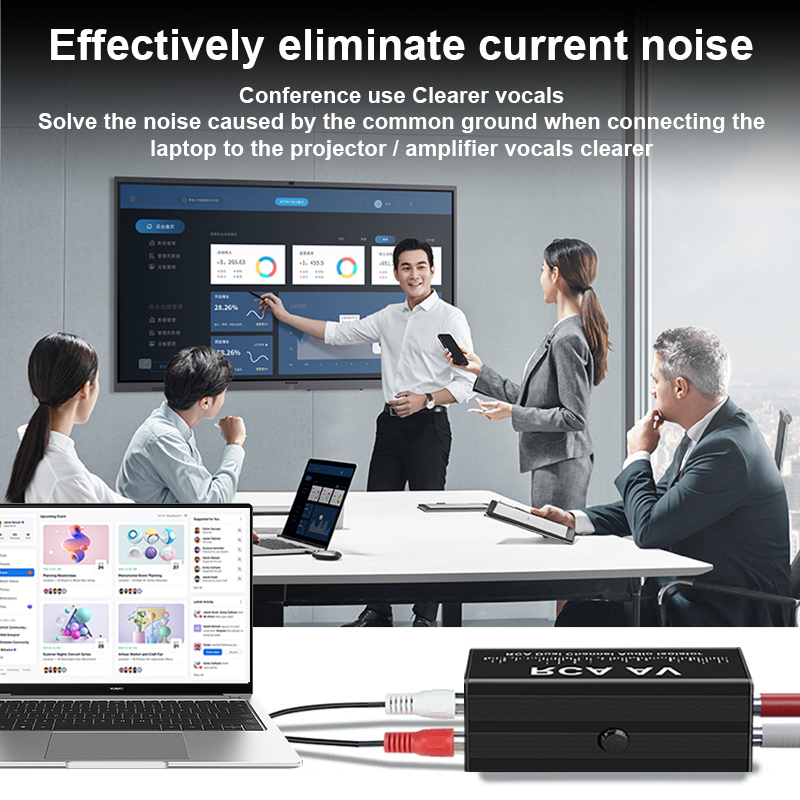 Isolator Loop Tanah RCA 2 Salu - Audio And Music ulasan dan harga