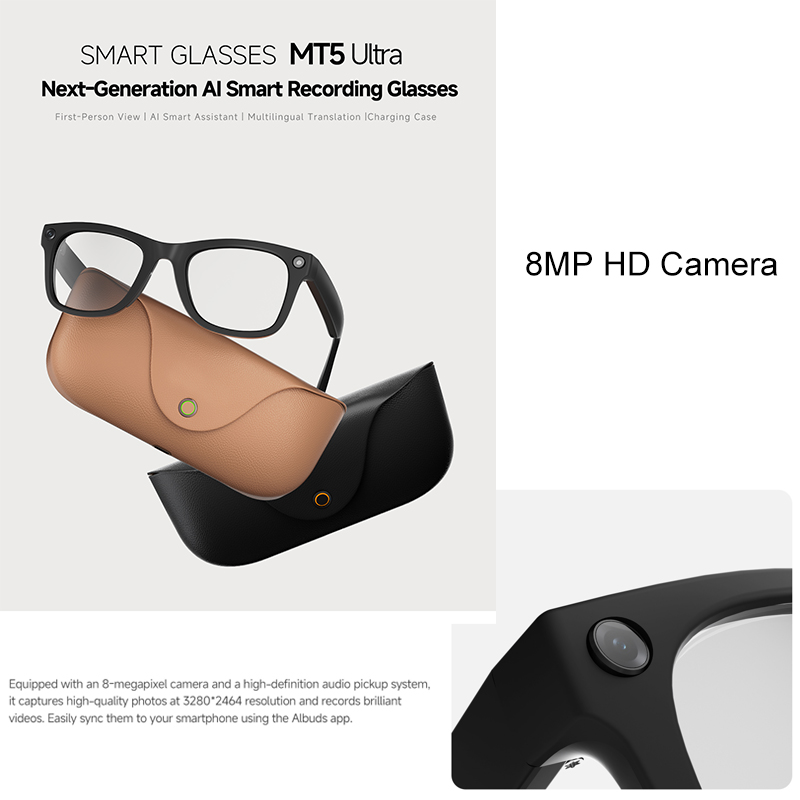 Kacamata Pintar AI 2026 HD 800 - Audio Music To Video Ai ulasan dan harga