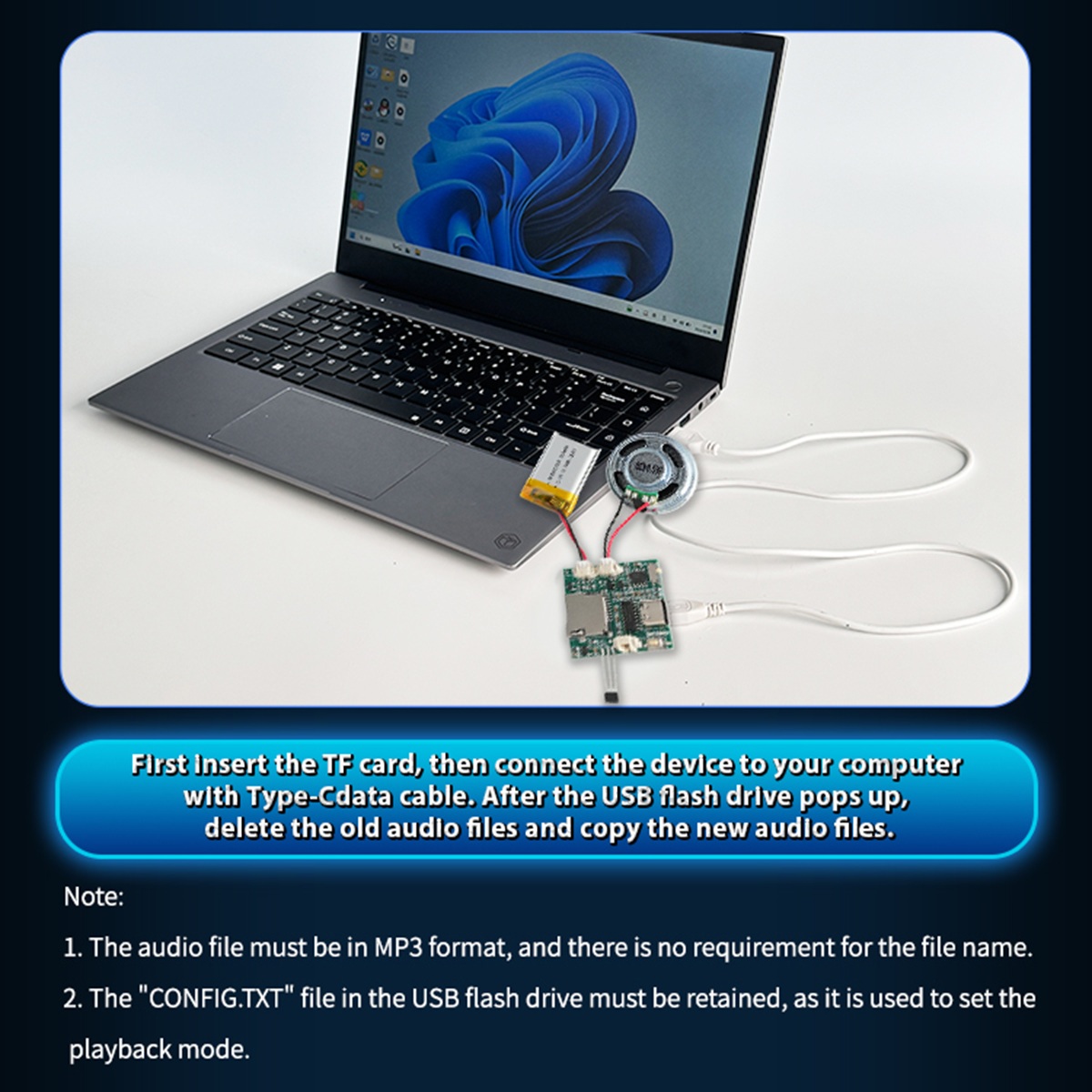 Modul Perekam Suara yang Dapat - Audio Music Mp3 Download Free ulasan dan harga