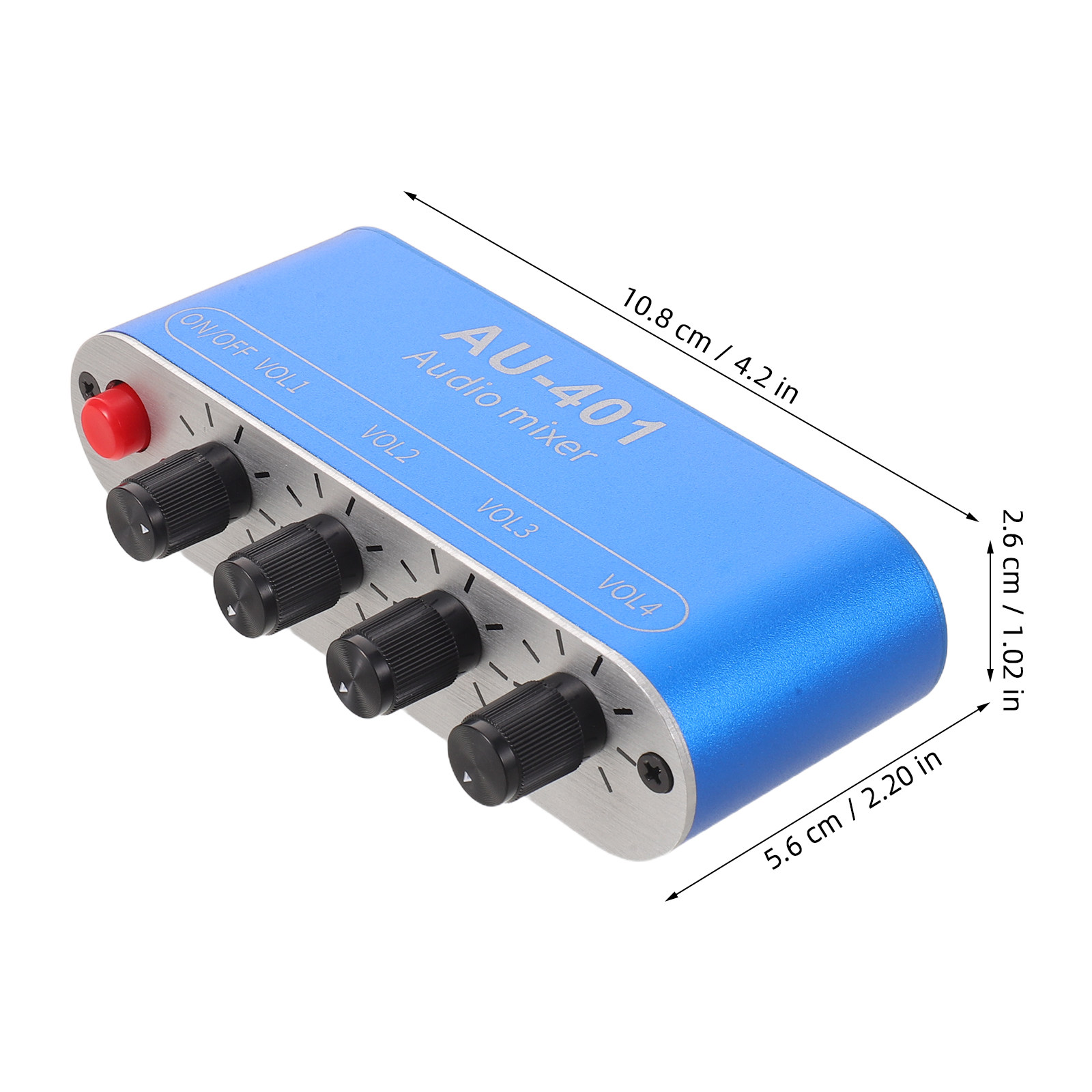 Mixer Audio 4 Saluran Kompak S - Audio And Music ulasan dan harga