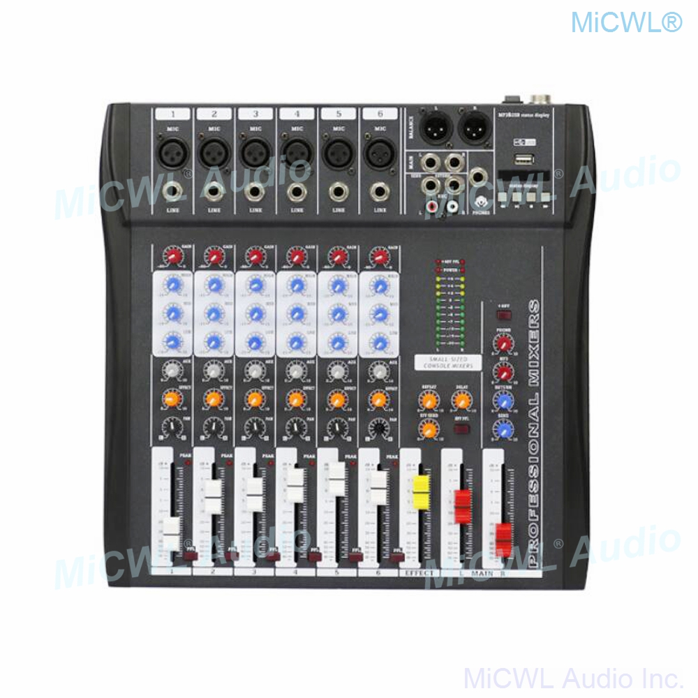 Mixer Audio MiCWL 6 Channel Bl - Audio Music Free Mp3 ulasan dan harga