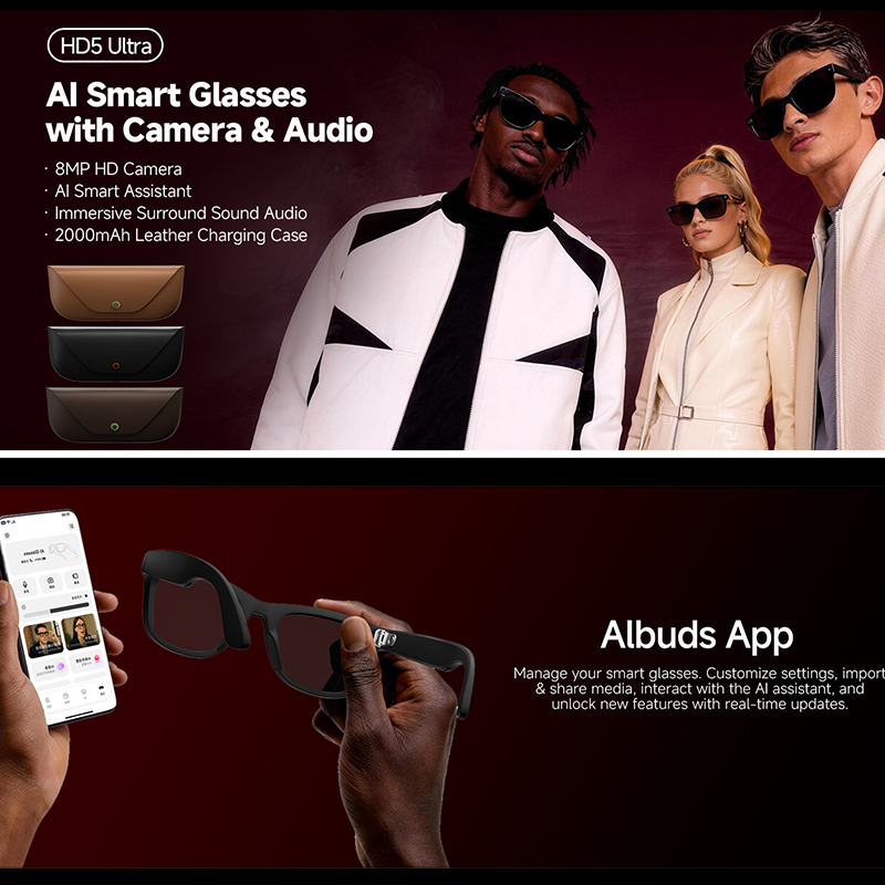 Kacamata Pintar AI 2026 Baru K - Audio Music To Video Ai ulasan dan harga