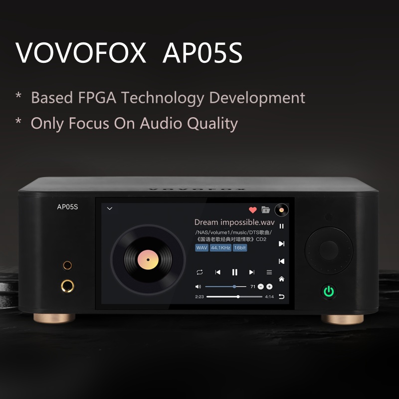 VOVOFOX-HiFi AP05S Pemutar Mus - Audio Music Free Mp3 ulasan dan harga