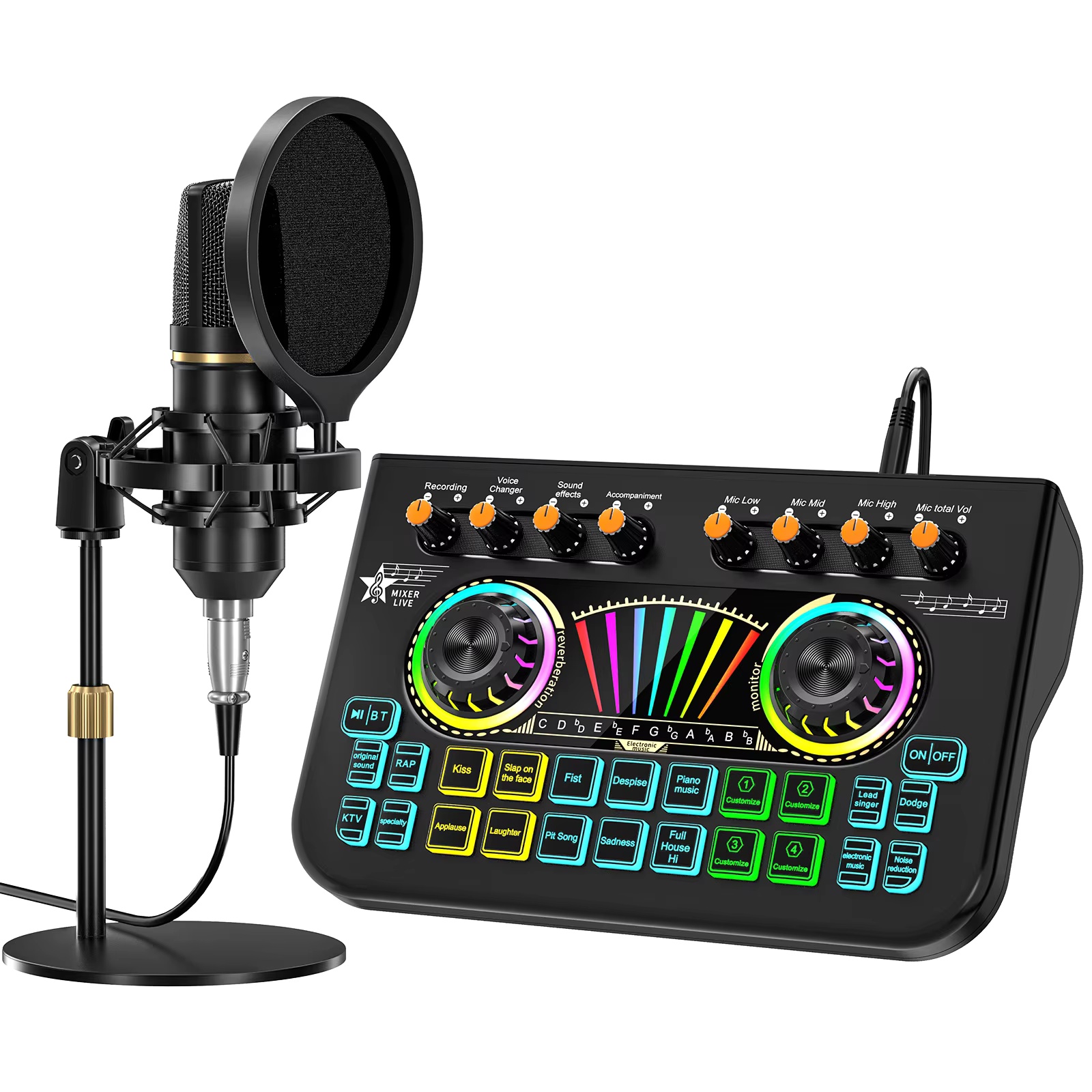 Tenlamp X3 BM800 Paket Mikrofo - Audio Youtube Music Free ulasan dan harga